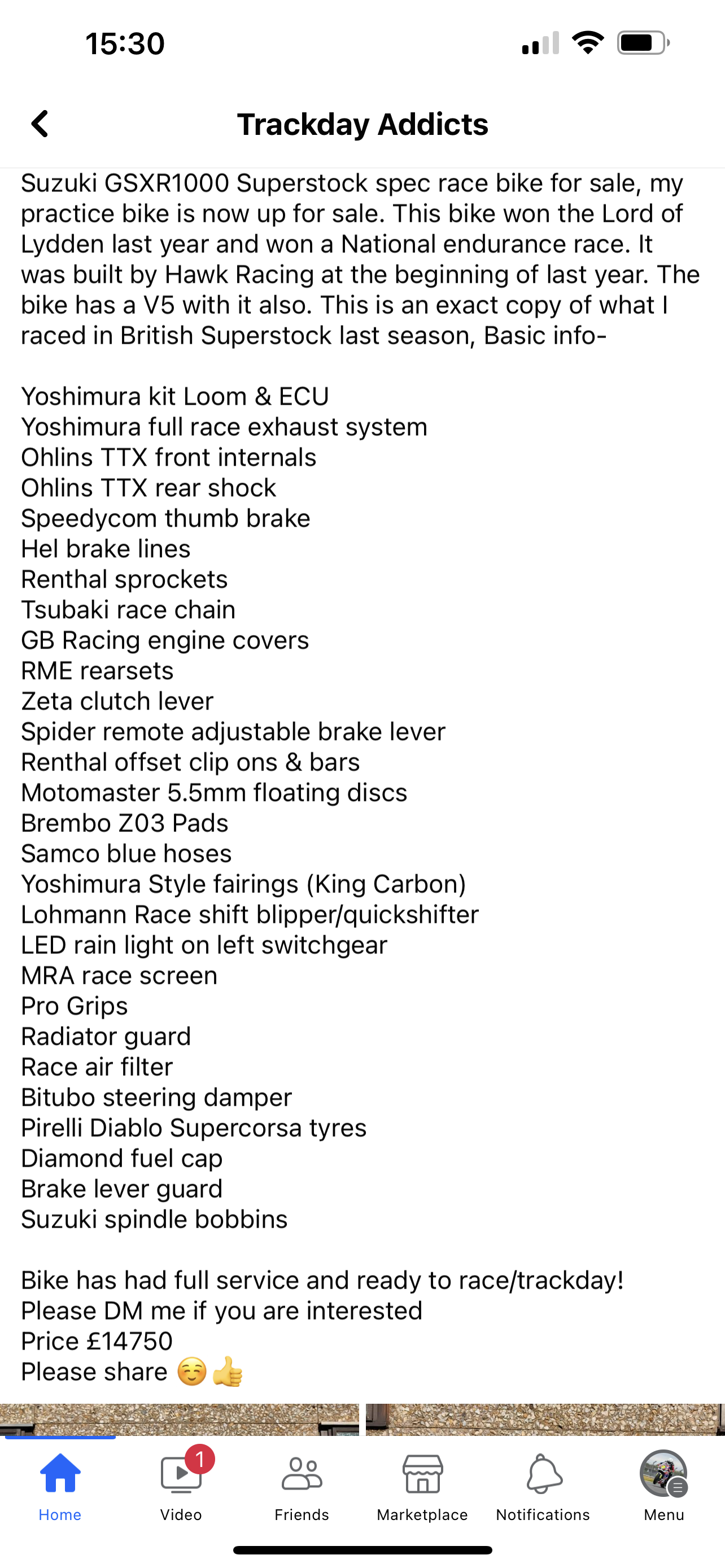 Suzuki gsxr 1000 (2018)